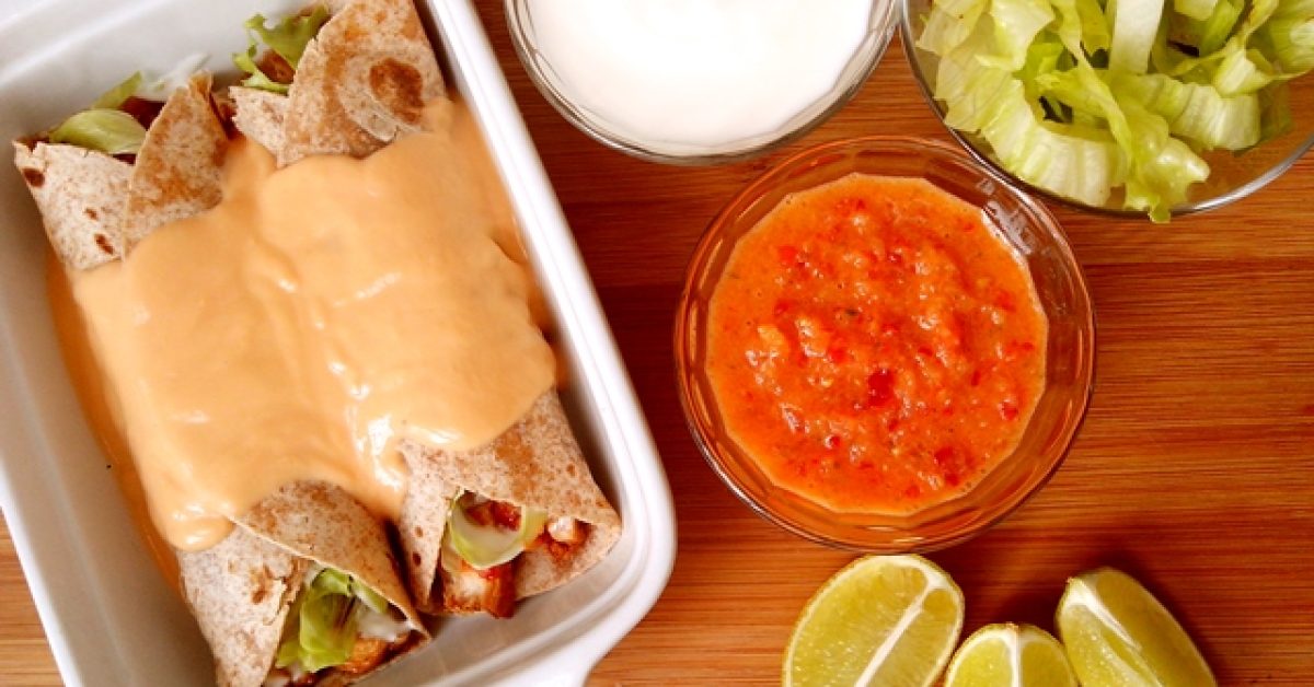 Fajitas de frango marinado na cerveja COZINHANDO PARA 2 OU 1