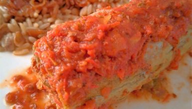 Abobrinha recheada à moda libanesa (Kousa Mahshi)