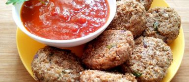 Almôndegas de atum (calorias reduzidas)