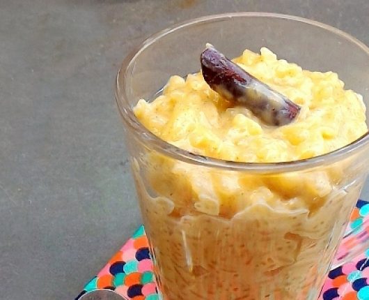 Como fazer arroz doce no micro-ondas