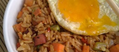 Arroz frito oriental