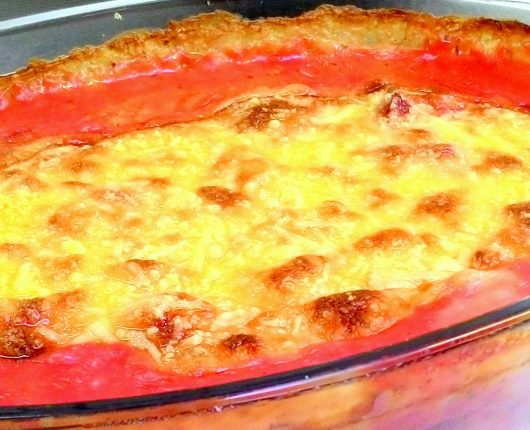 Beterraba gratinada