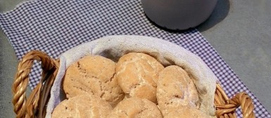 Biscoitinhos de gengibre e mel