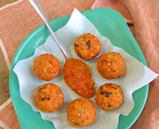 Bolinhas de 7 grãos com queijo