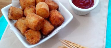 Bolinho de mandioca noisette (aipim, macaxeira)