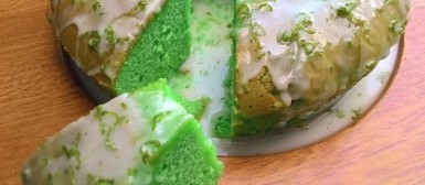 Bolo verde de limão
