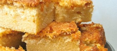 Bombocado (bolo cremoso de coco)