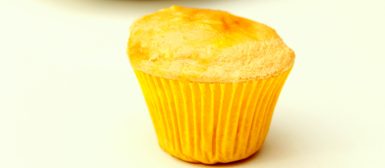 Bolinho brevidade com calda de laranja (sem glúten e sem lactose)