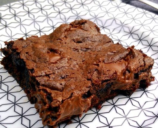 Brownie de chocolate com Nutella!