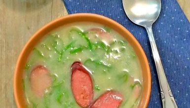 Caldo verde low carb (sem batatas)