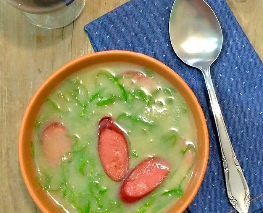 Caldo verde low carb (sem batatas)