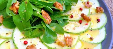 Carpaccio de abobrinha