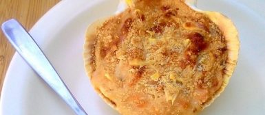 Casquinhas de siri da Eliana