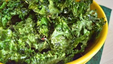 Chips de couve (kale chips)