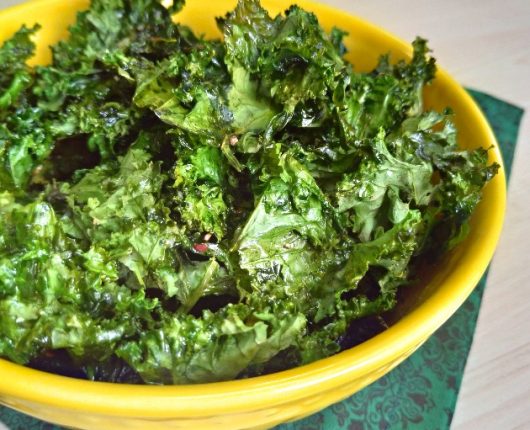 Chips de couve (kale chips)