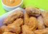 Churros com doce de leite caseiro