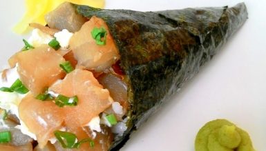 Como fazer temaki (cone de sushi)