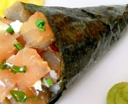 Como fazer temaki (cone de sushi)