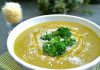 Sopa creme de brócolis (vegana)