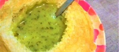 Creme de espinafre diferente (sem lácteos, vegano)