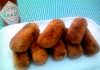 Croquetes de carne com batata (fritos ou assados)