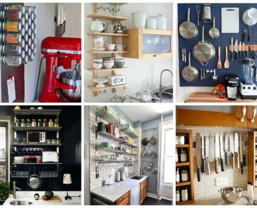 5 dicas para organizar cozinhas pequenas