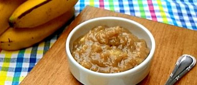 Doce de banana madura