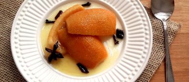 Doce de casca de laranja em calda