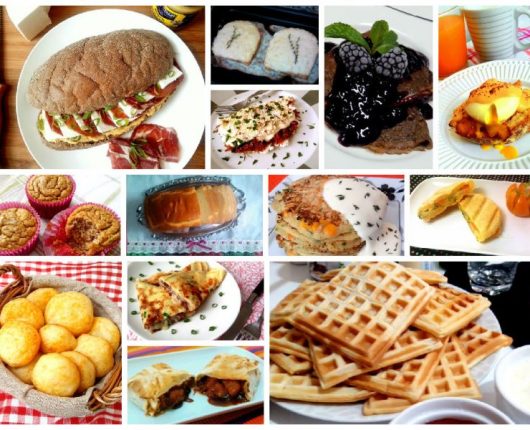 40 receitas para preparar um brunch delicioso