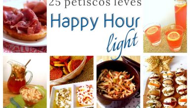 25 receitas de petiscos light para um happy hour leve