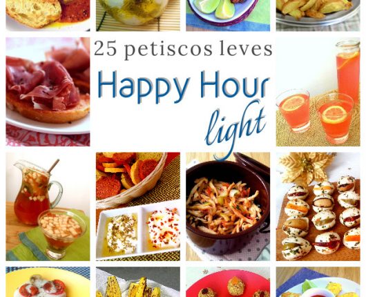 25 receitas de petiscos light para um happy hour leve