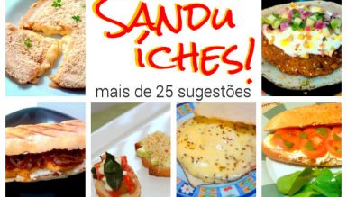 Festival de Sanduíches (mais de 25 sugestões)