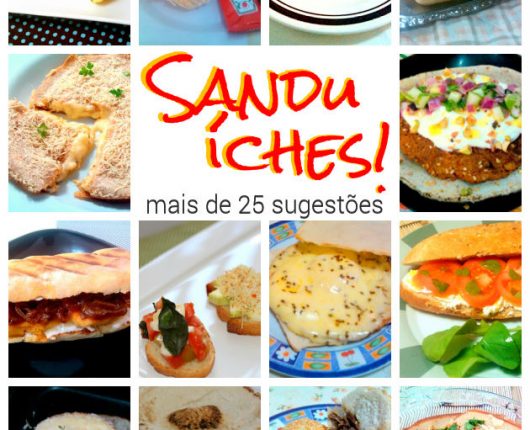 Festival de Sanduíches (mais de 25 sugestões)