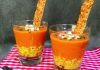Sopinha fria de tomates com guacamole da Carla Pernambuco