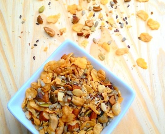 Granola salgada (tempero seco para saladas)