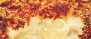 Gratin dauphinois (batata gratinada com molho bechamel)