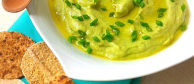 Homus de avocado ou abacate