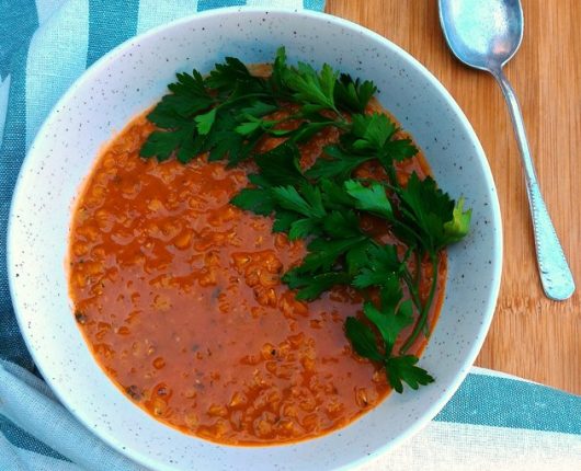 Sopa lentilha masala