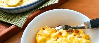 Receita de mac ‘n’ cheese com bacon