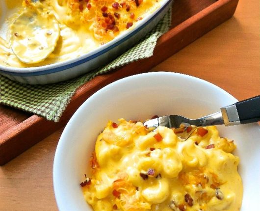 Receita de mac ‘n’ cheese com bacon