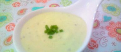 Maionese verde sem ovo (molho de maionese de leite com ervas)