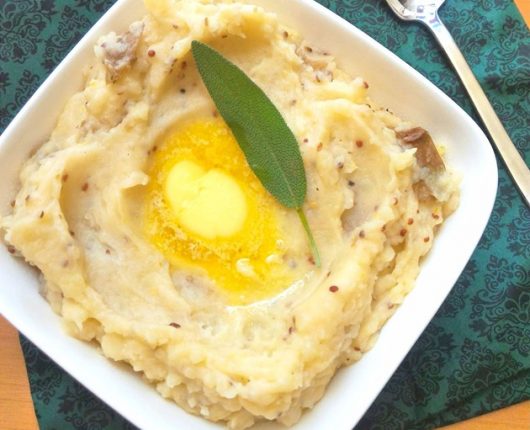 Mashed potatoes (purê de batata americano)