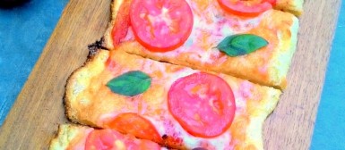 Massa de pizza tipo de pizzaria (fermentação longa, sem sova)