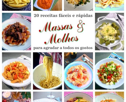 20 receitas fáceis e rápidas de massas e molhos para agradar a todos os gostos