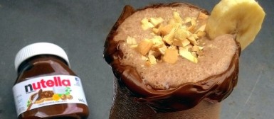 Milkshake incrível de Nutella