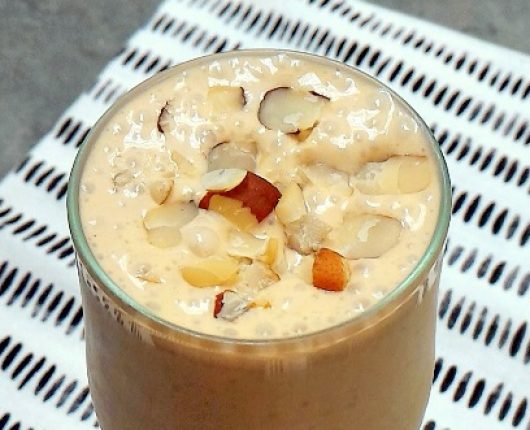 Milkshake saudável de chocolate (sem lactose, vegano)