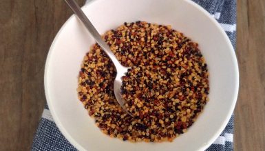 Como fazer mix de quinoa crocante