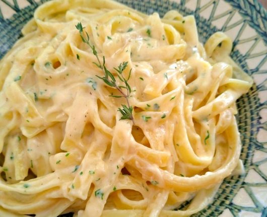 Receita de molho Alfredo para massas