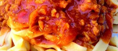 Molho de calabresa da nonna