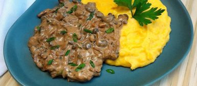 Molho cremoso de shimeji